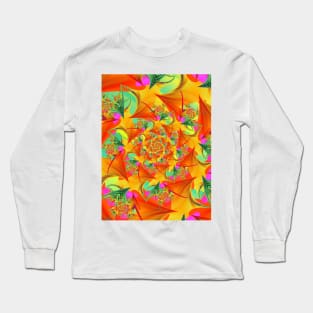 Brightly coloured abstract Long Sleeve T-Shirt